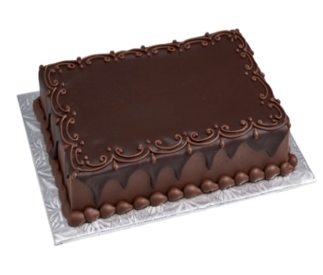 100 Kişilik Çikolatalı Yaş Pasta - Davetler İçin Şık Seçim