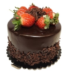 2-3 Kişilik Klasik Çikolatalı Yaş Pasta