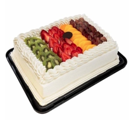 45 Kişilik Karışık Meyveli Pasta Kapınıza