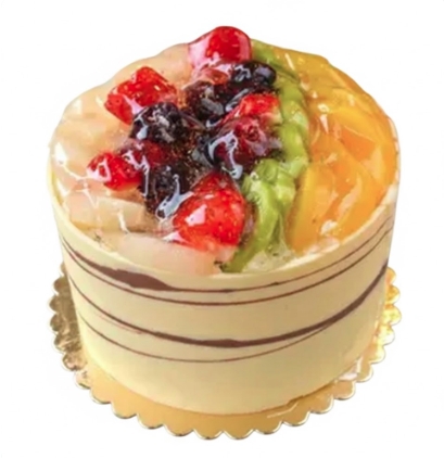 6-9 Kişilik Seçkin Butik Tat Keyfi Meyveli Pasta