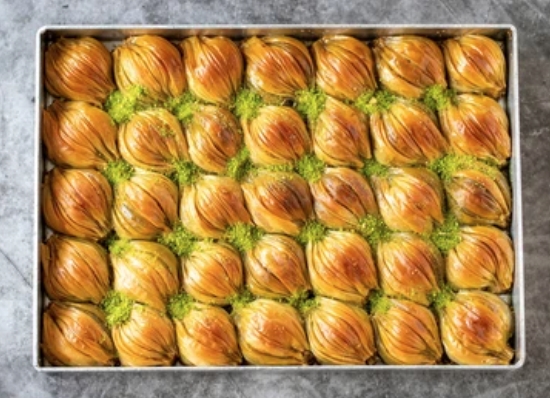 Fıstık Dolgulu 2500 Gr Midye Baklava